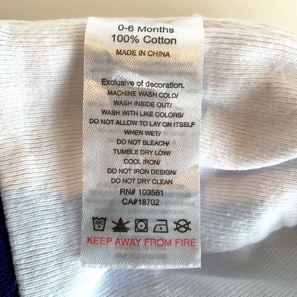 CONVERSE Baby beanie hat, 0-6 months - Picture 4 of 4